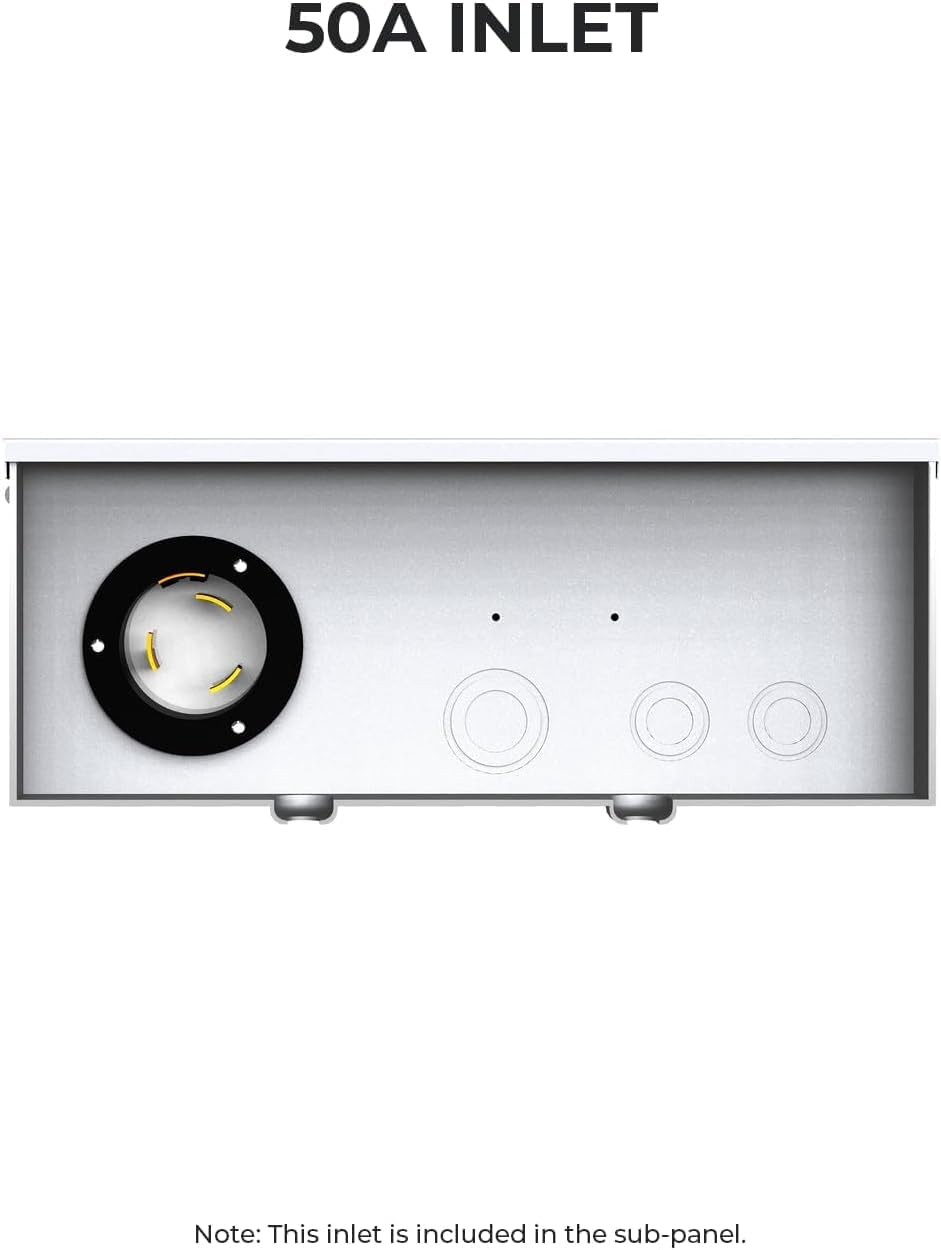 BLUETTI Home Integration Kit for Connecting 2 Sets of AC500&B300S Portable Power Stations w/Main Panel to Build up a Max 12288Wh/240V/10000W Backup System