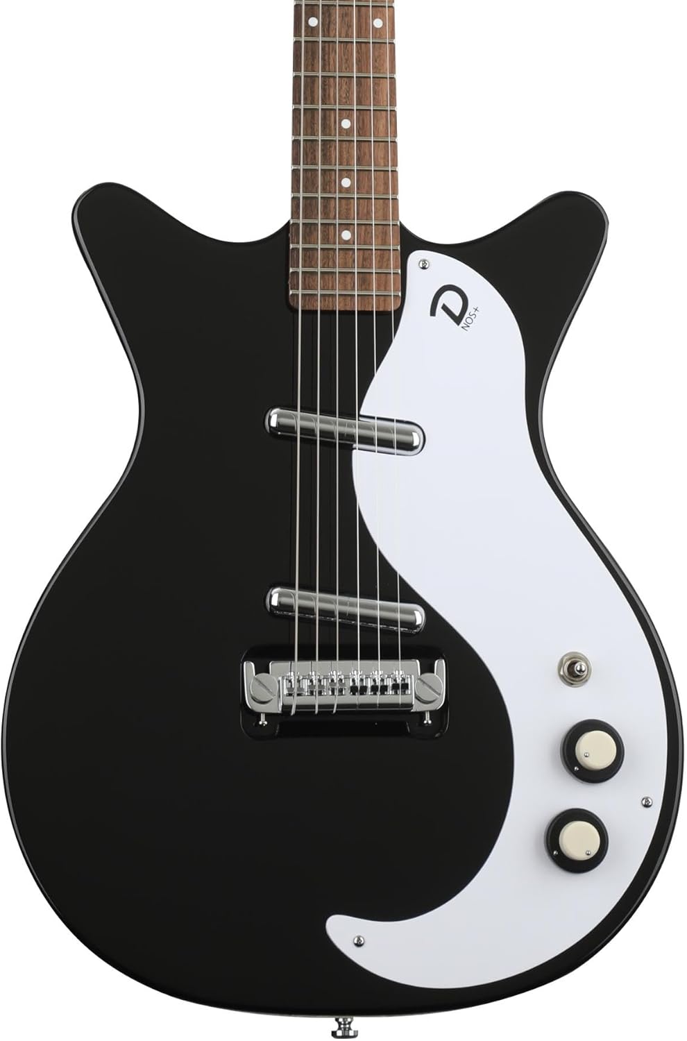 Danelectro '59M NOS+ Semi-hollowbody Electric Guitar - Black