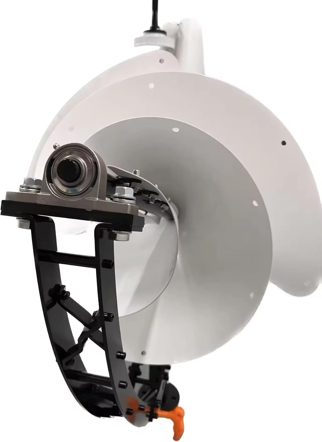 Archimedes 1kW Radio Telescope-Style Vertical Wind Turbine 12V/24V Off-Grid Home Wind Generator with 0.8m Aluminum Blades, Low Start-Up Wind, Three-Phase Permanent Magnet With MPPT (24, Volts)