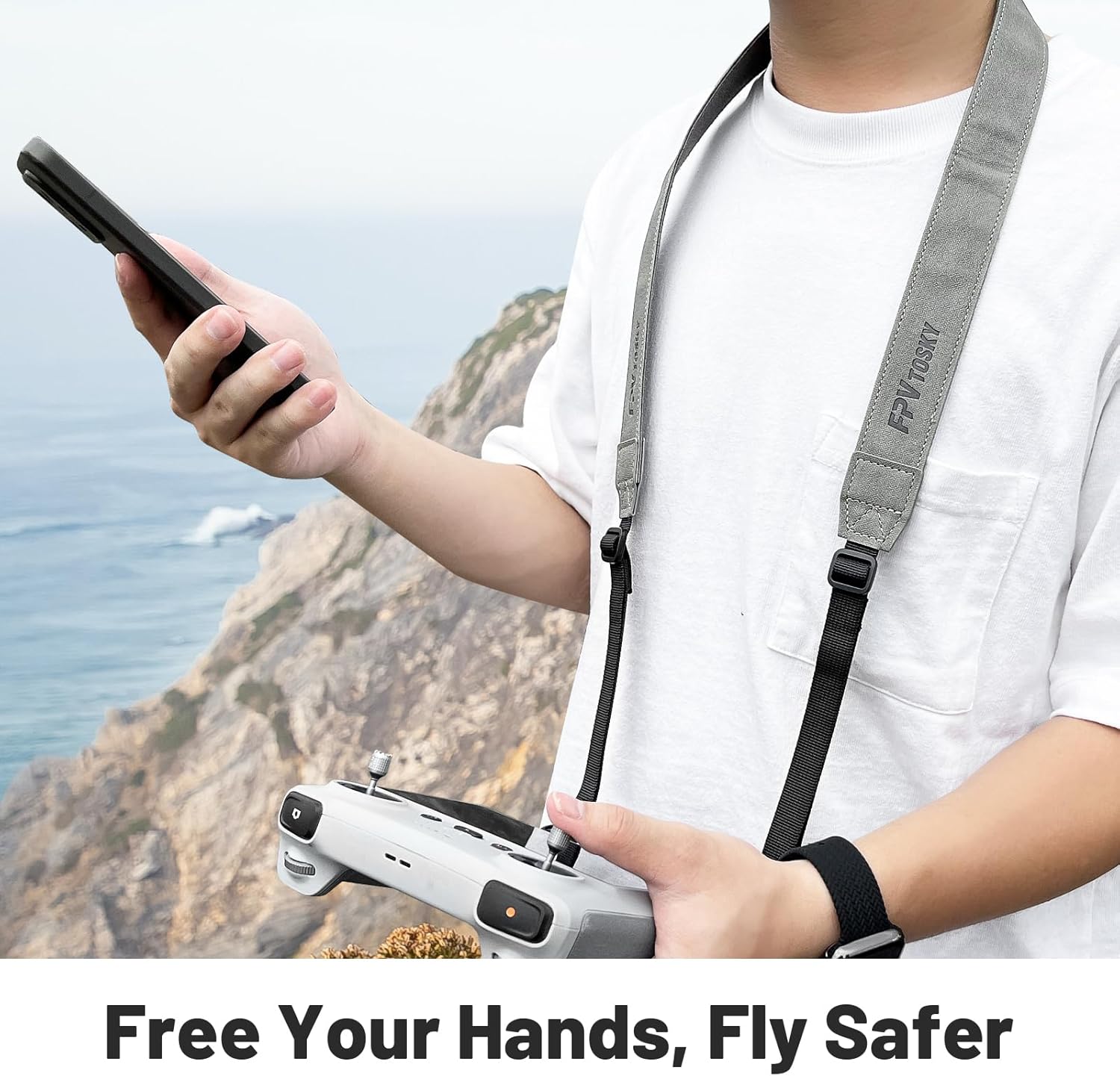 FPVtosky Mini 4 Pro Accessories Bundle - 7-IN-1 Kit, Carrying Case, ND Filter Set, RC2 Sunshade, Lanyard, Lens Cap, Screen Protector, Propeller Holder for DJI Mini 4