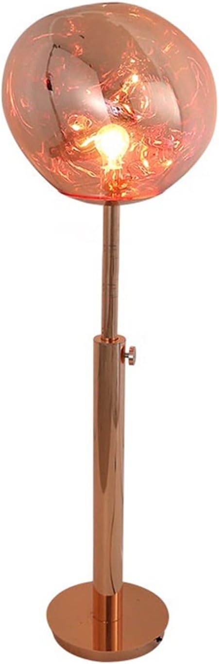 Floor Lamps for Living Room Mid Century Floor Lamp Standing Lamp Glass Stand Up Lights for Living Room Bedroom Office Contemporary LED Brass Rustic Floor Lamps for Living Room