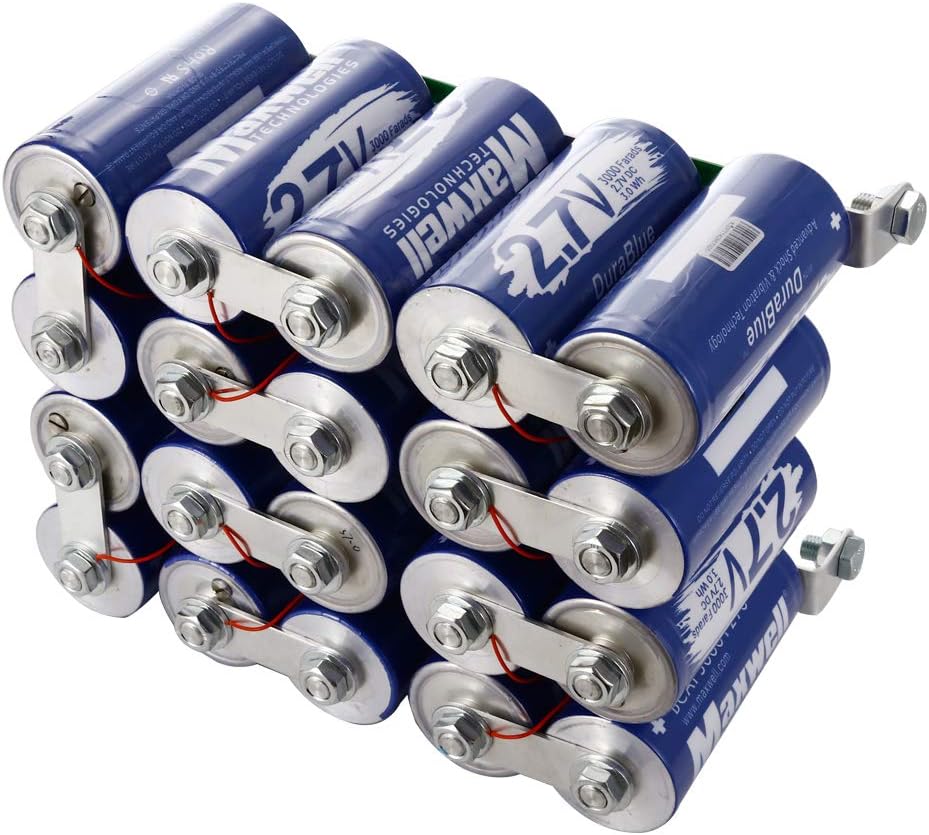 Maxwell 54V 150F Super Capacitor Battery 20pcs 3000farad ultracapacitor car Audio Amplifier 48Volts Solar Power System Home