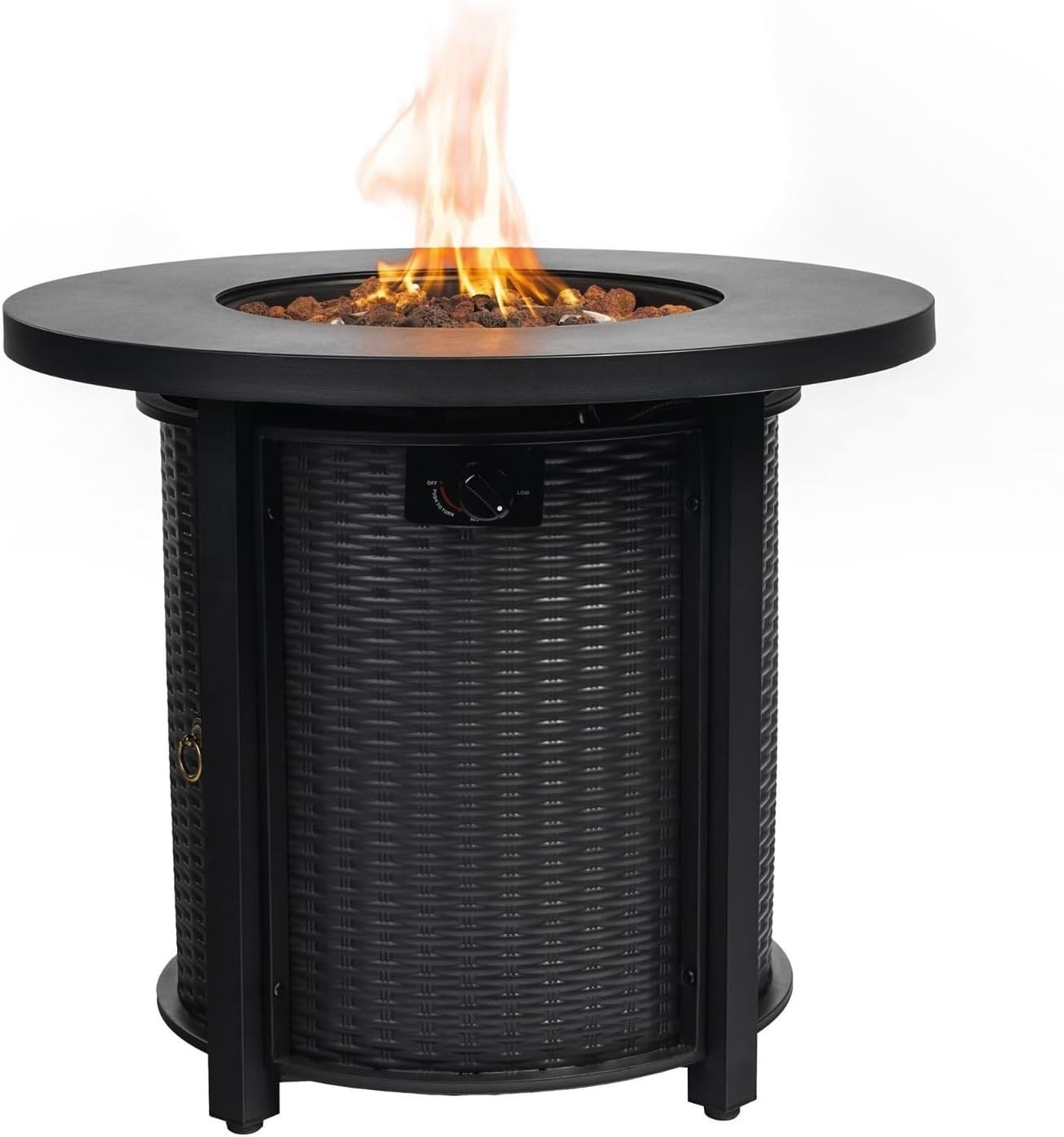 30inch Propane Round Fire Table 40000BTU Propane Fire Pit Table