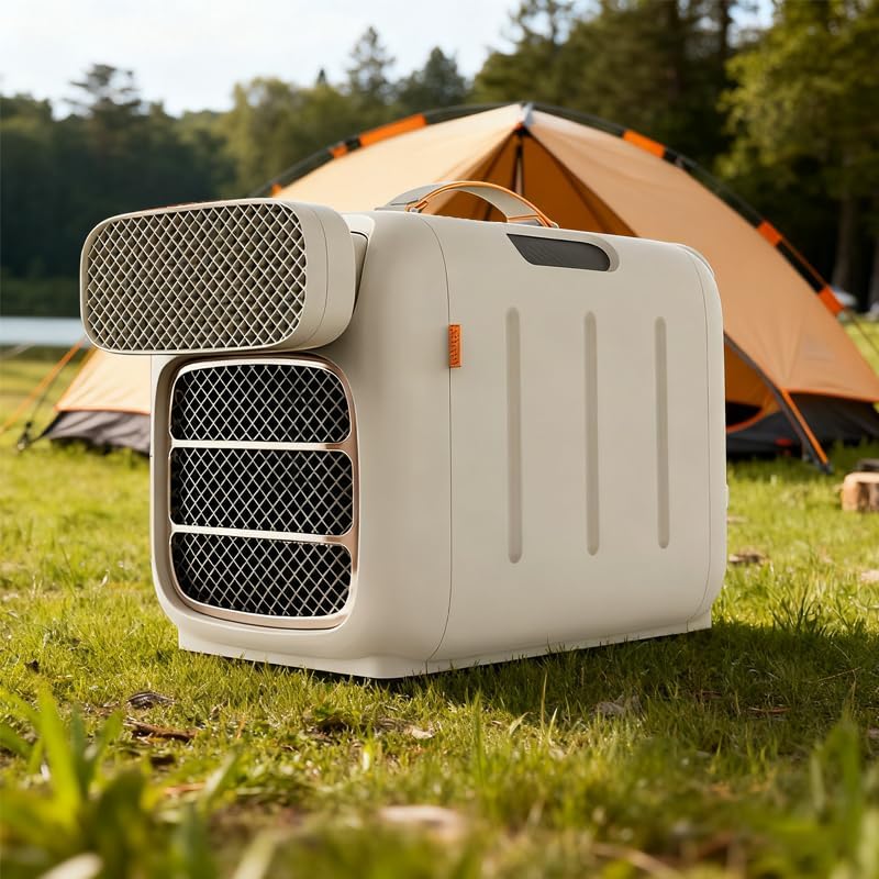 Portable Air Conditioner for Outdoor Camping Travel - RV, Caravan, Motorhome, Tent & Truck, Cooling Heating Dehumidifying Heating and cooling+audio system