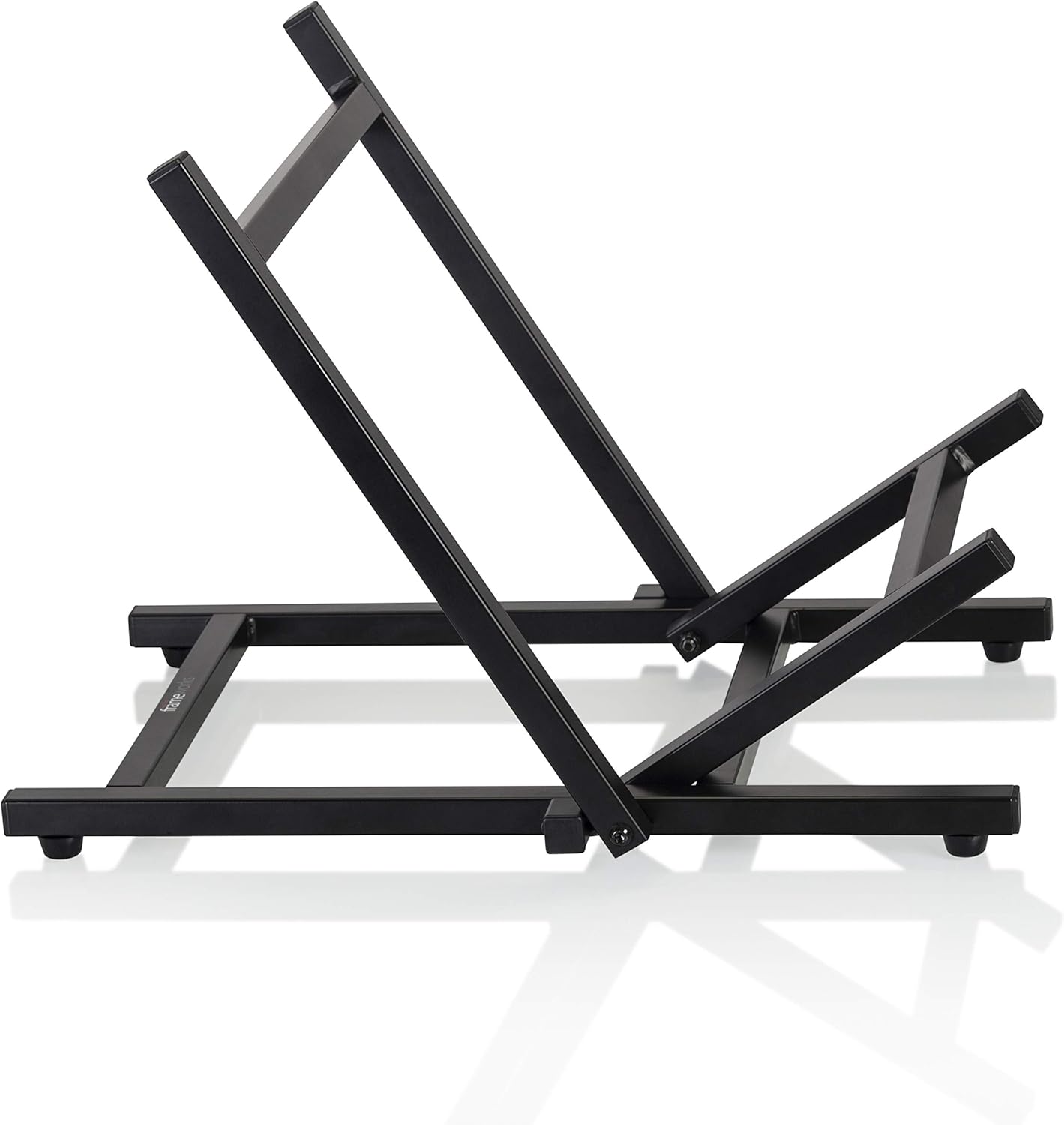 On-Stage RS7000 Tilt-Back Amp Stand, Black & Gator Frameworks Low Profile Guitar Combo Amp Stand; Fully Collapsible (GFWGTRAMP100)