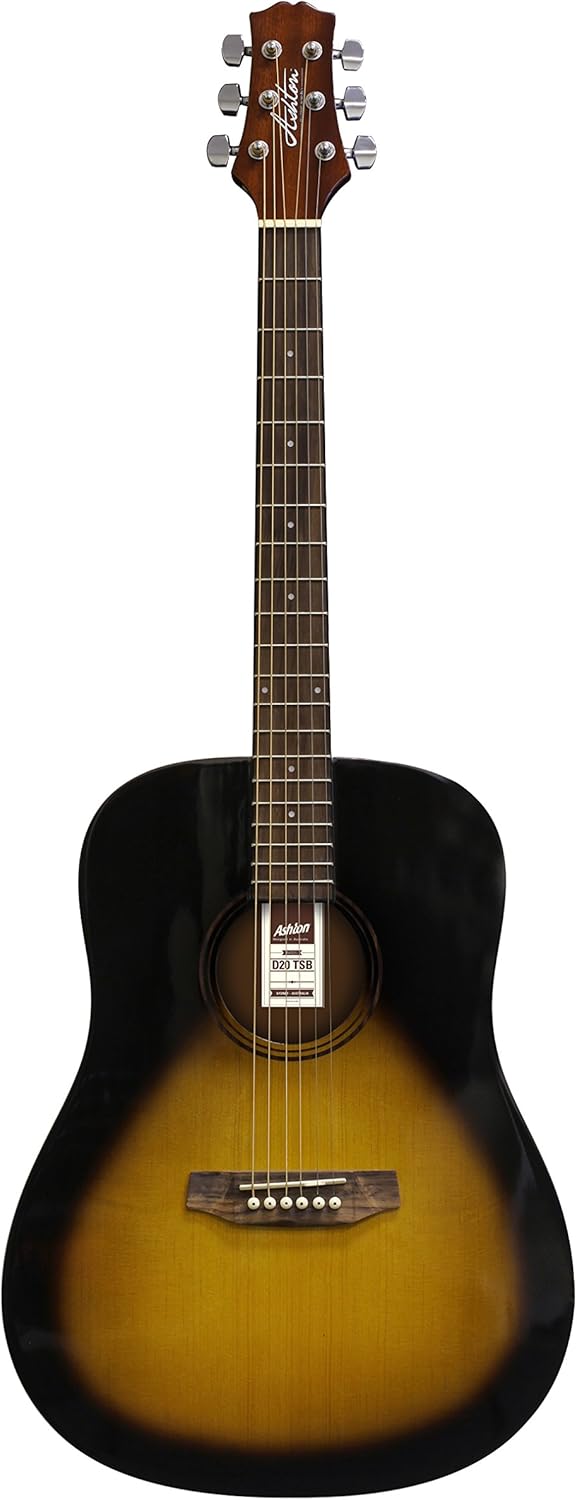 Ashton D20TSB Dreadnought Acoustic Guitar