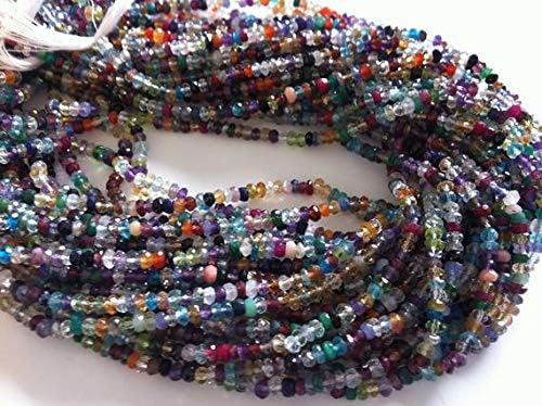 1 full strand of very beautiful,top grade, faceted,multi measures 14
