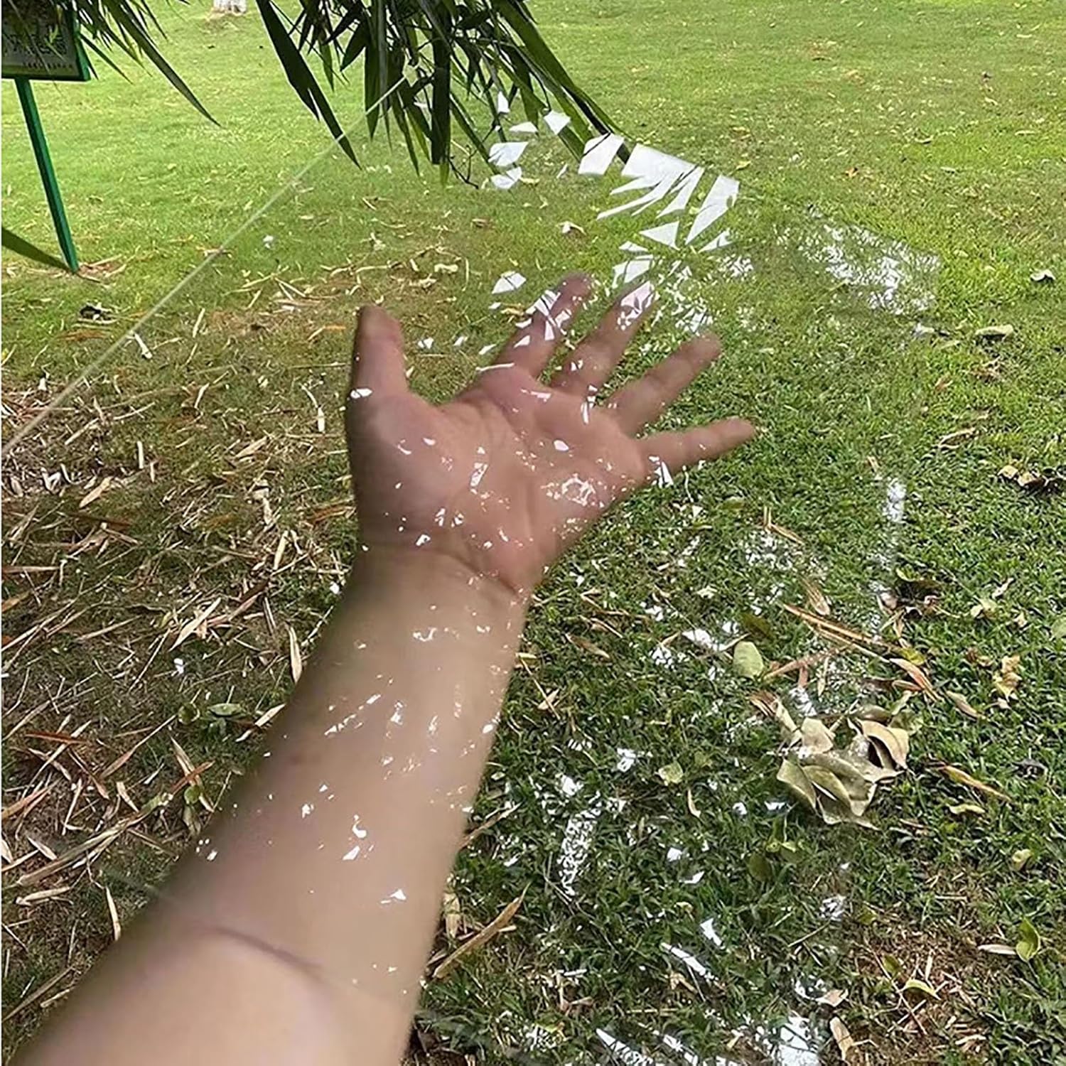 PC Board Roofing Cladding, Clear Plastic Sheet, Polycarbonate Greenhouse Sheets, UV Rainproof Roof Cover for Garden, Balcony, Gazebo, Easy to Bend Panels ( Size : 4x23ft )