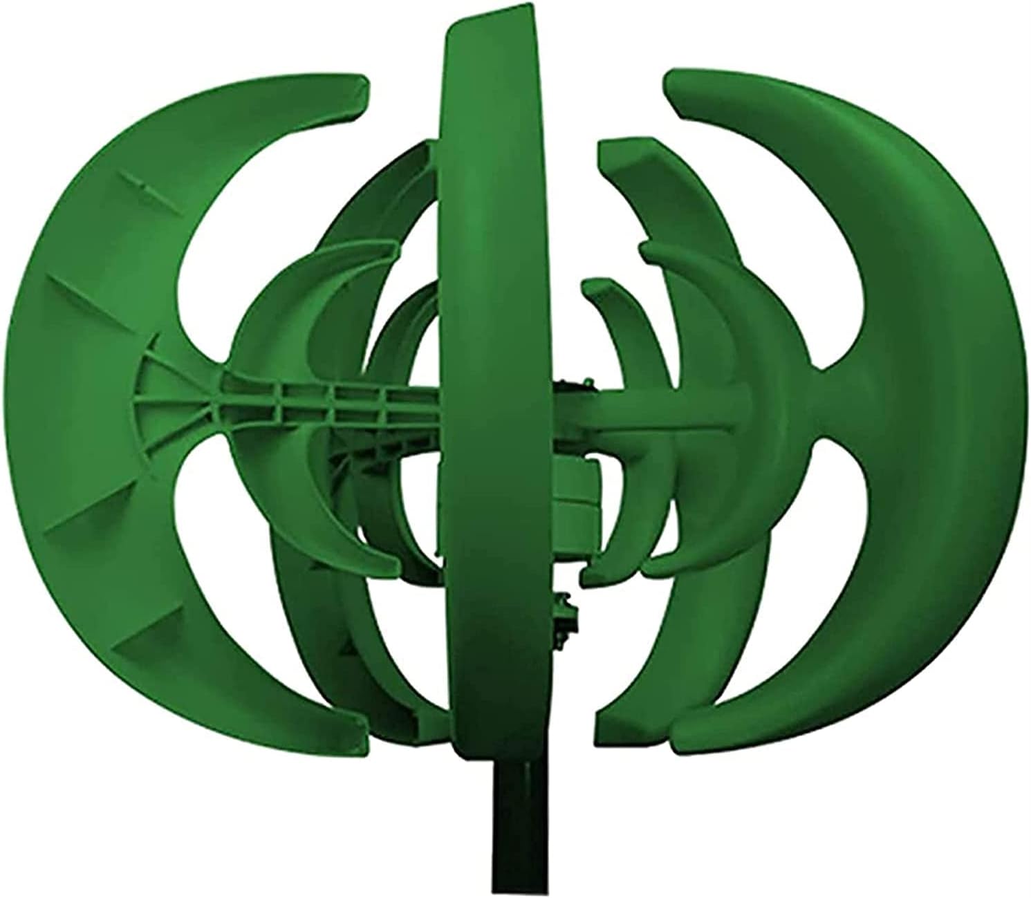 Wind Turbine Generator 12000W 5 Blades Lantern Vertical Axis Permanent Magnet Wind Turbine Generator with Controller