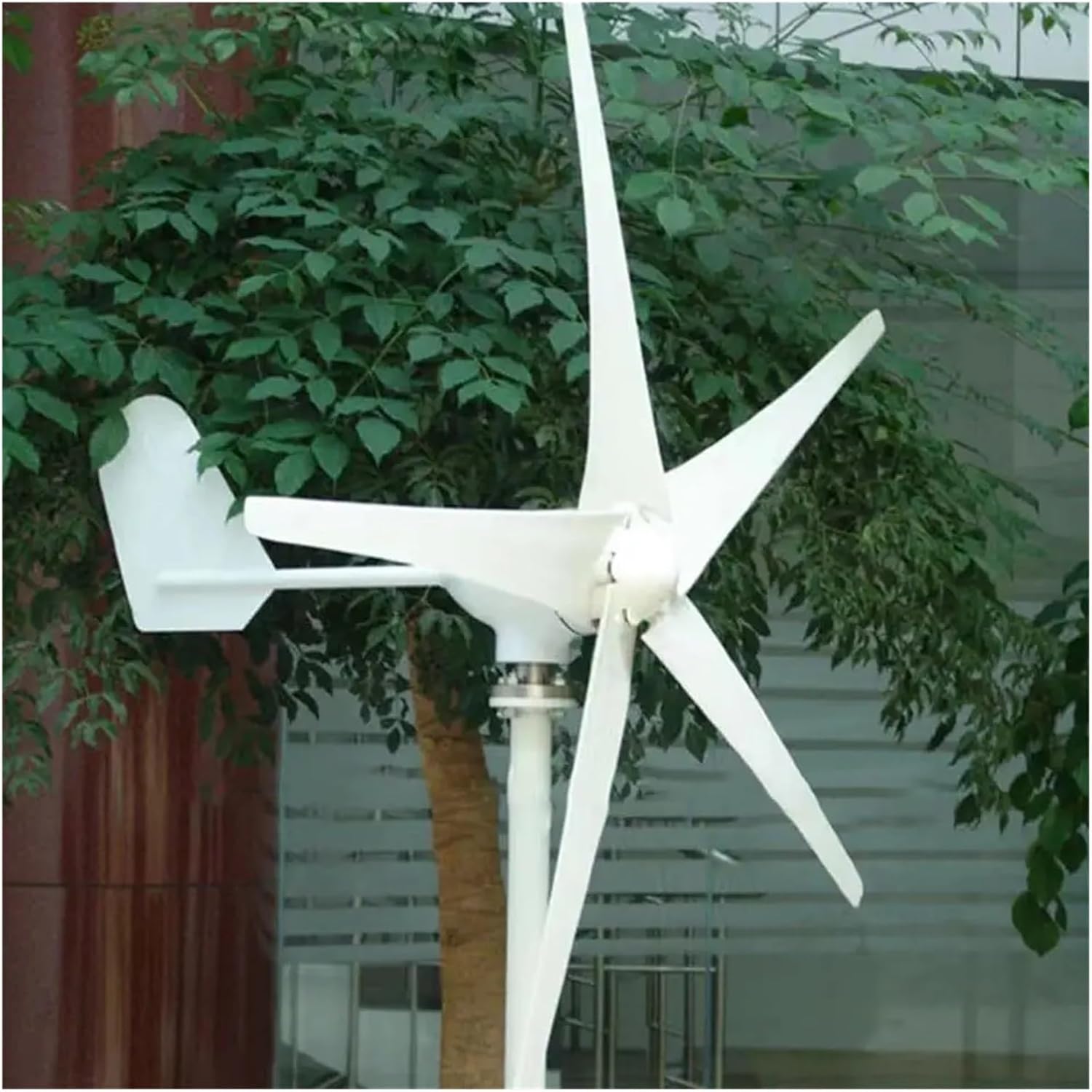 Wind Turbine Generator Kit, Low Star-up Wind Speed nerator 800W Wind Turbine nerator with 3 PCS Blades with 12V/24V/48V for Hybrid Solar Wind System(24V)