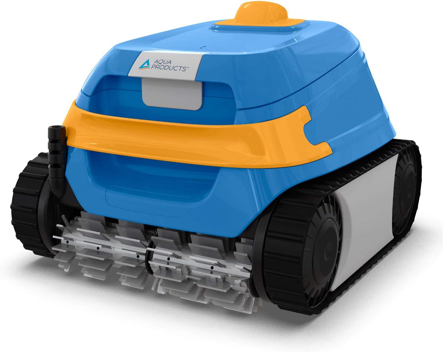 Aqua Products Evo502 Robotic Pool Cleaner, Automatic Vacuum for Inground Pools up to 40ft, 50ft Cable Length, Wall Climbing Vac w/Strong Suction & Easy to Clean Top Loading Filter