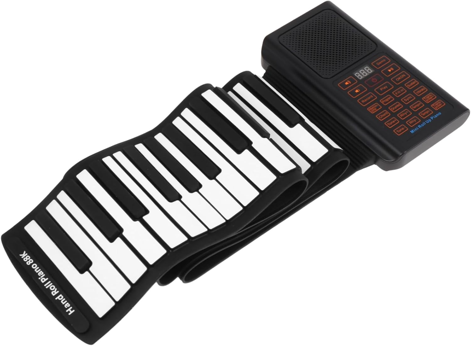 Keys up Electronic Piano Hand Rolled Electronic Piano Portable Midi Keyboard Programmable Functions Ages