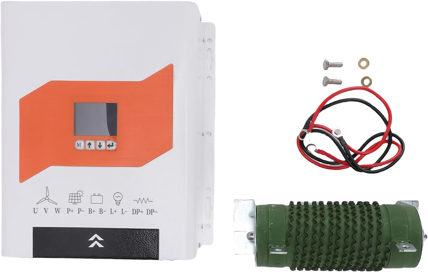 Eujgoov 1500W MPPT Wind Solar Hybrid Charge Controller Auto Off Grid Controller for 800W Wind with 700W Solar Panel