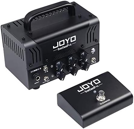 JOYO ZOMBIE II Amplifier 20 Watt Hybrid Mini Tube Head Bluetooth BanTamp XL Series with Foot Switch