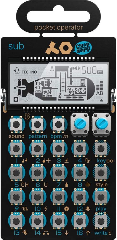 teenage engineering Pocket Operator PO-14 Sub Bass Synthesizer and Sequencer