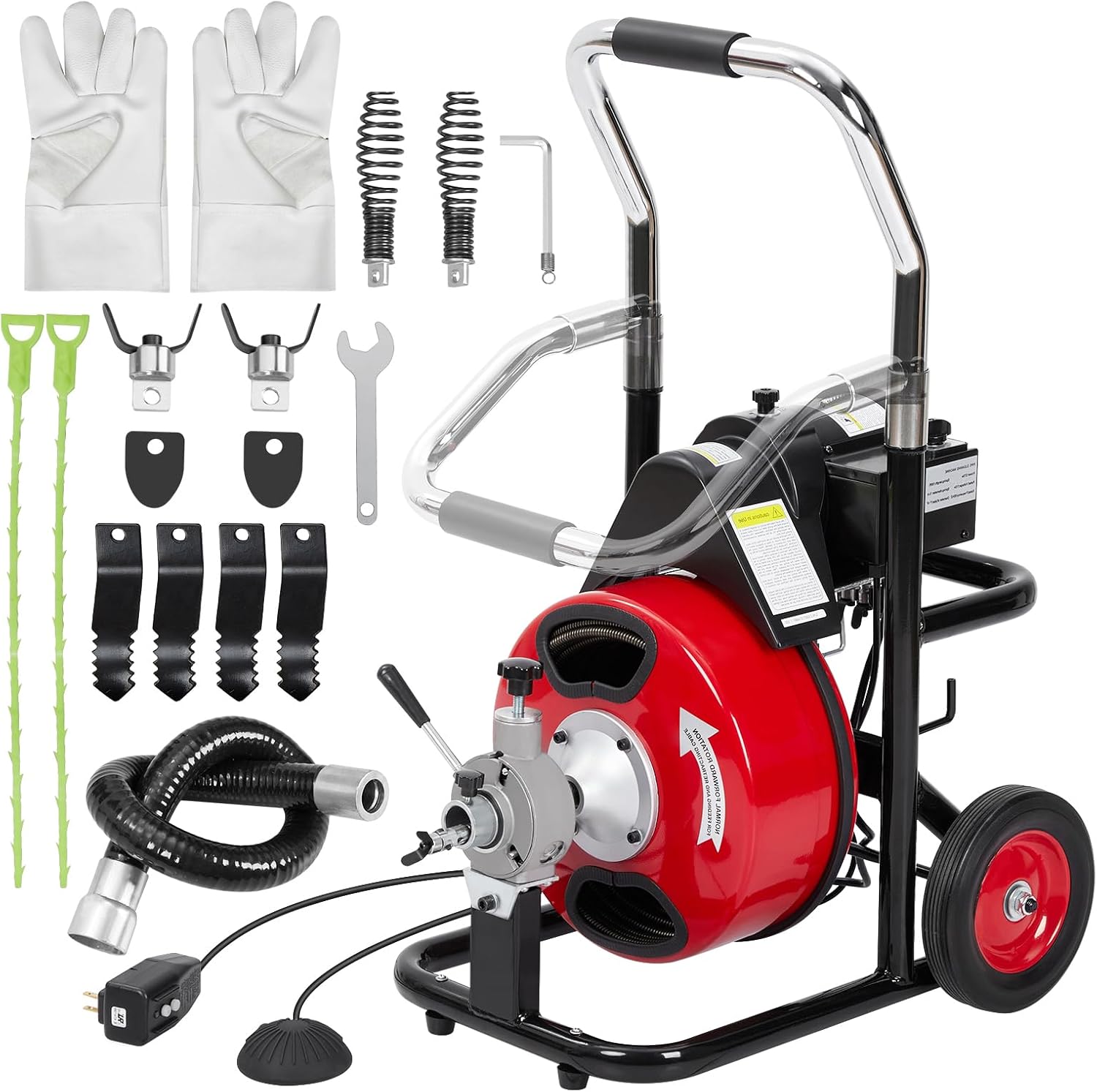 Electric Drain Cleaner Machine – 75FT x 1/2