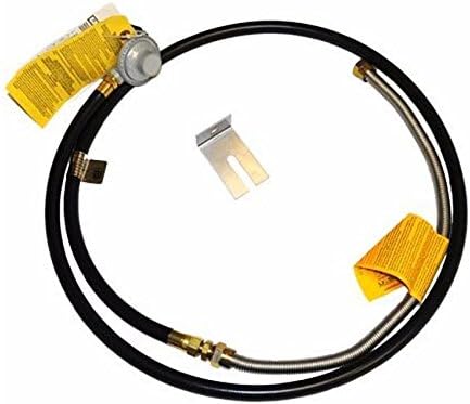 HPC Fire UL Listed Match Light Gas Fire Pit Kit for Small Tanks, 31-Inch Bowl Pan (PENTA31MLFPK-FLEX-LP-ST), Propane