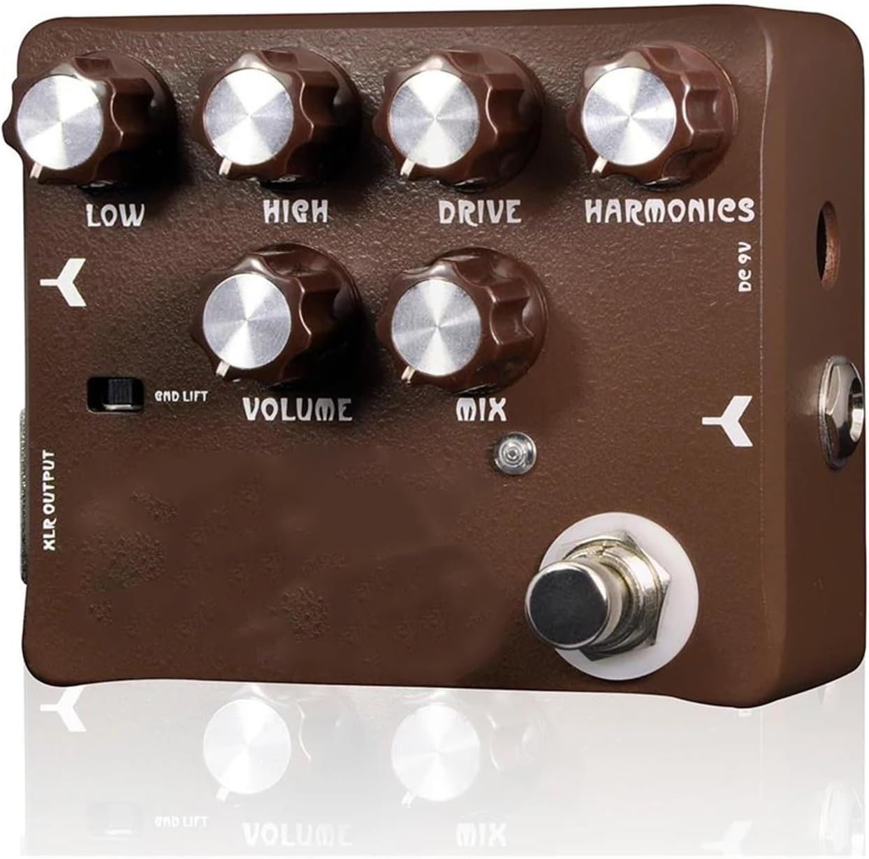 Professional Guitar Effects Pedals Bass Guitar Effects Pedal Classic Tube Amplifier True Bypass(D53addadapter)