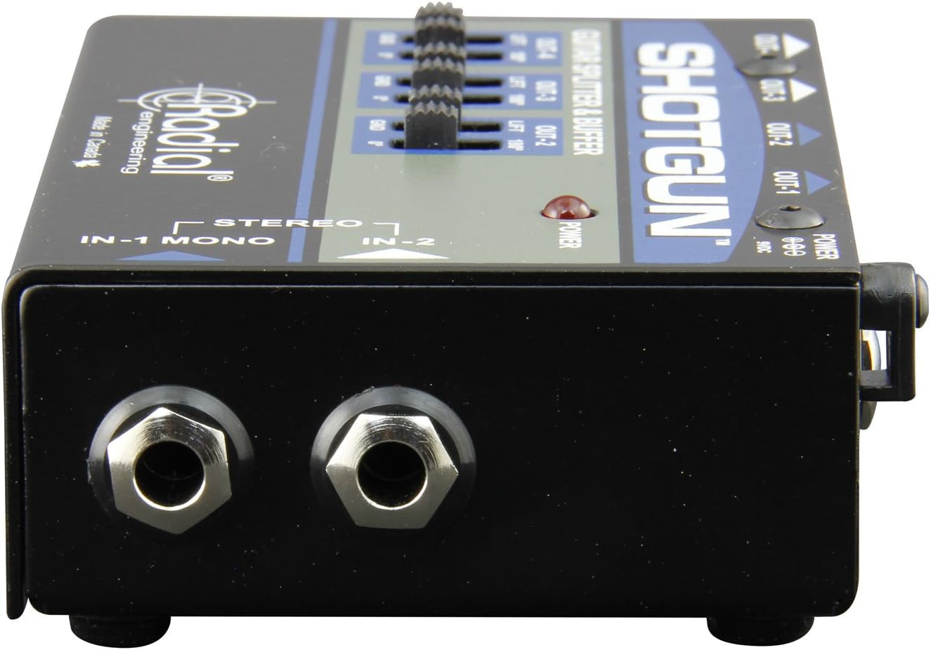 Radial Shotgun 4-channel Amp Driver