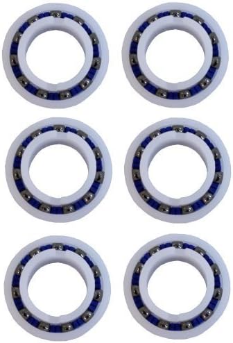 6) New Polaris C60 Ball bearings Replacement Wheel for Pool Cleaner 280/180 C-60 by Polaris