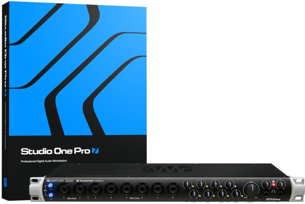 PreSonus Quantum 2626 with Studio One Pro Software