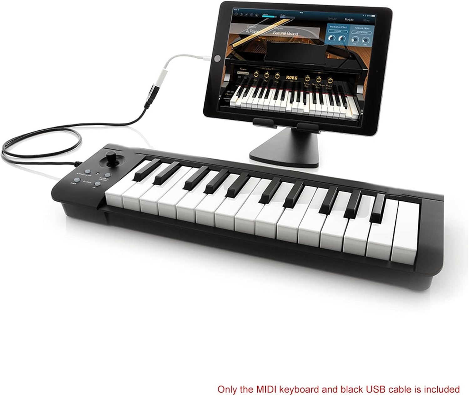 Keyboard Piano 25-Key MIDI Controller Compact USB MIDI Keyboard Controller USB
