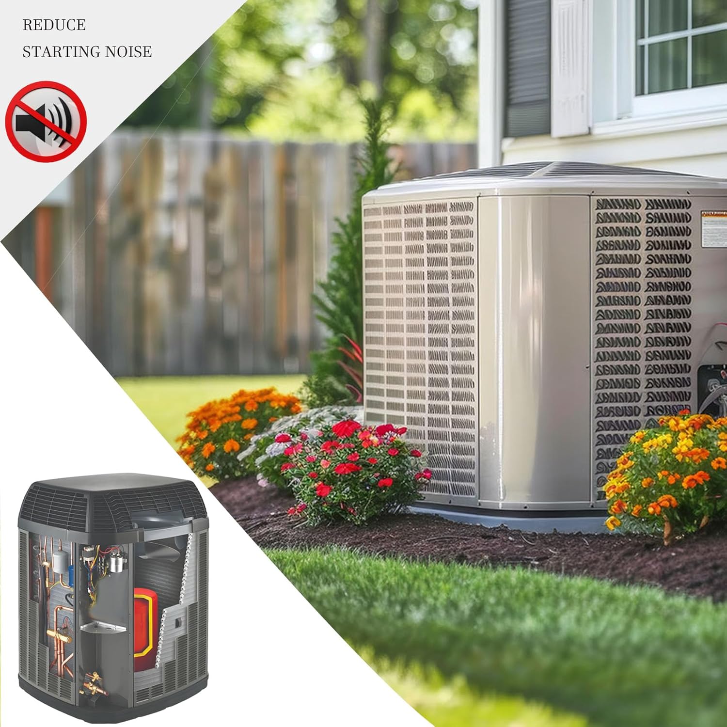 𝑼𝒑𝒈𝒓𝒂𝒅𝒆 Air Conditioner Soft Start 16-32A, Soft Start Kit for Home Air Conditioner 4–7 Ton, Ac Start Kit For Home, Reverse Motor Protection, Complete Installation Kit, 3 Years Warranty