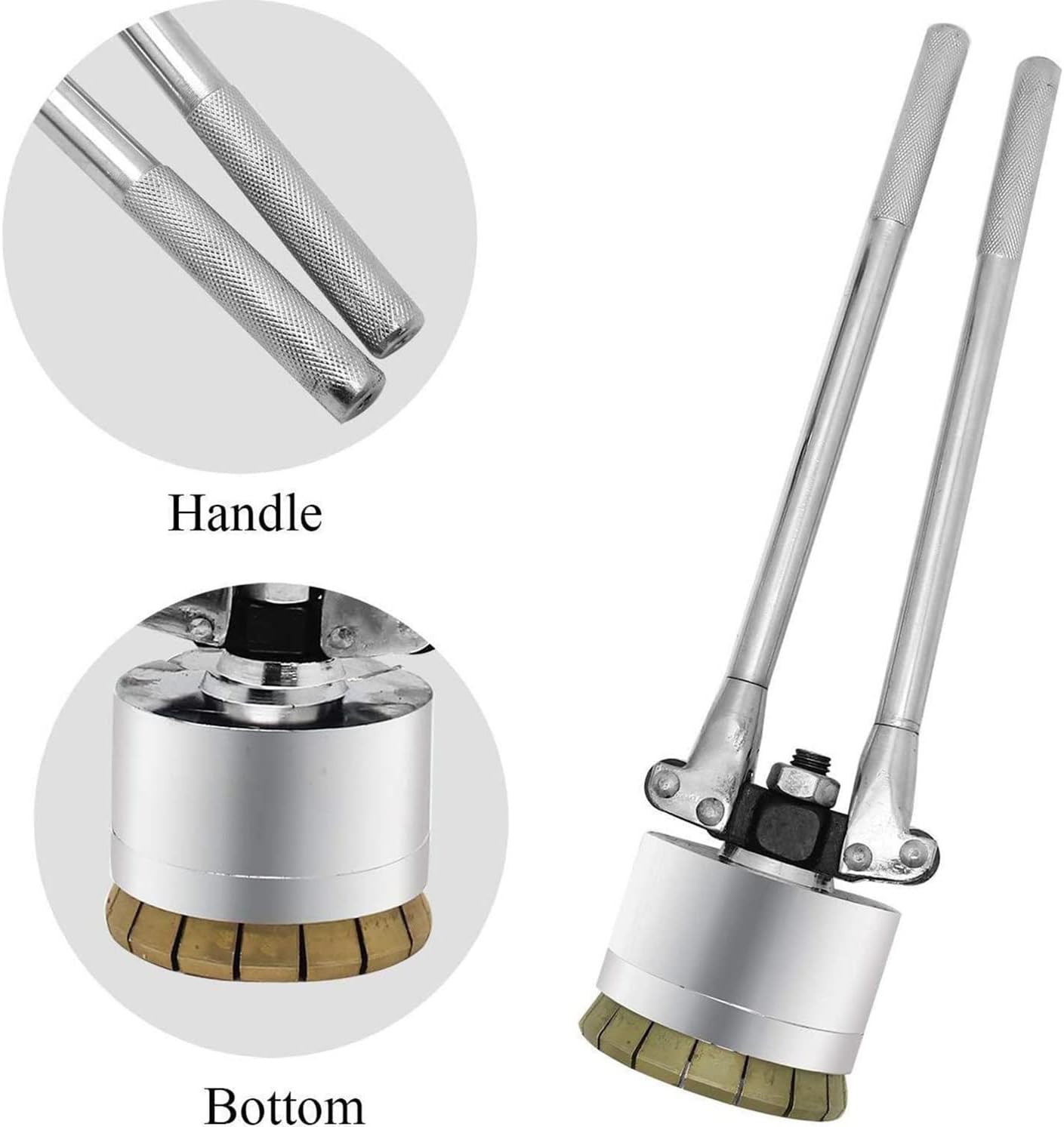 200l /53 Gallon Drum Cap Seal Barrel Crimping Tool, 35mm&70mm Crimper Sealer, Manual Oil Barrel Sealing Machine, Drum Sealing Pliers, Used in Liquid Packaging Industries,oneset