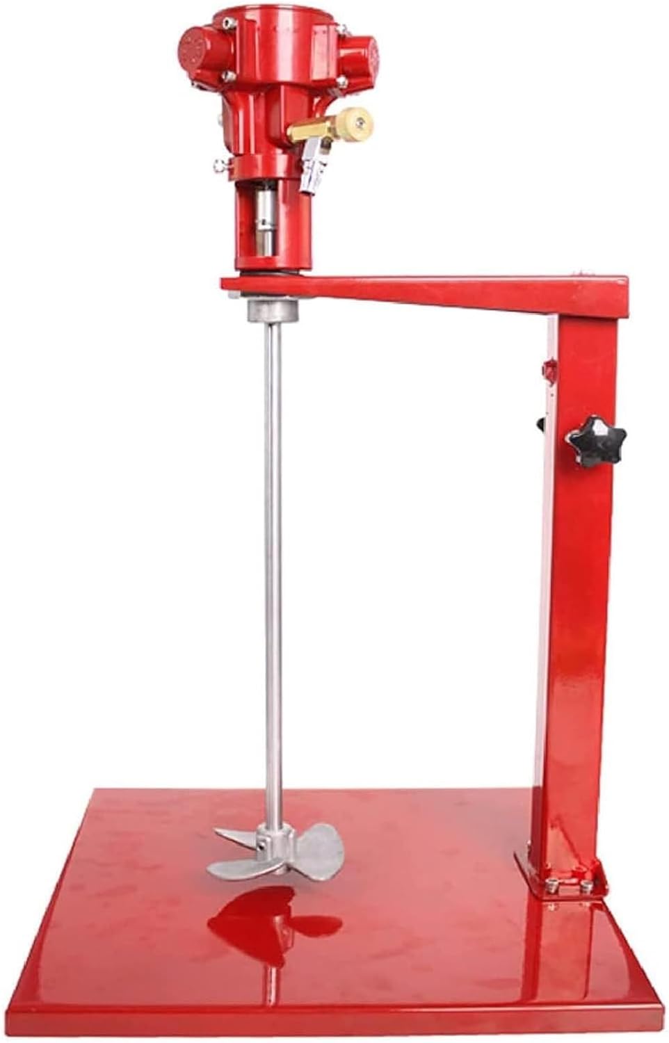5 Gal/20lgallon Pneumatic Bracket Mixer, Stainless Steel Automatic Paint Stirring Machine,Tank Barrel Clip Bracket Air Agitator Paint Mix Tool,Simple Operation