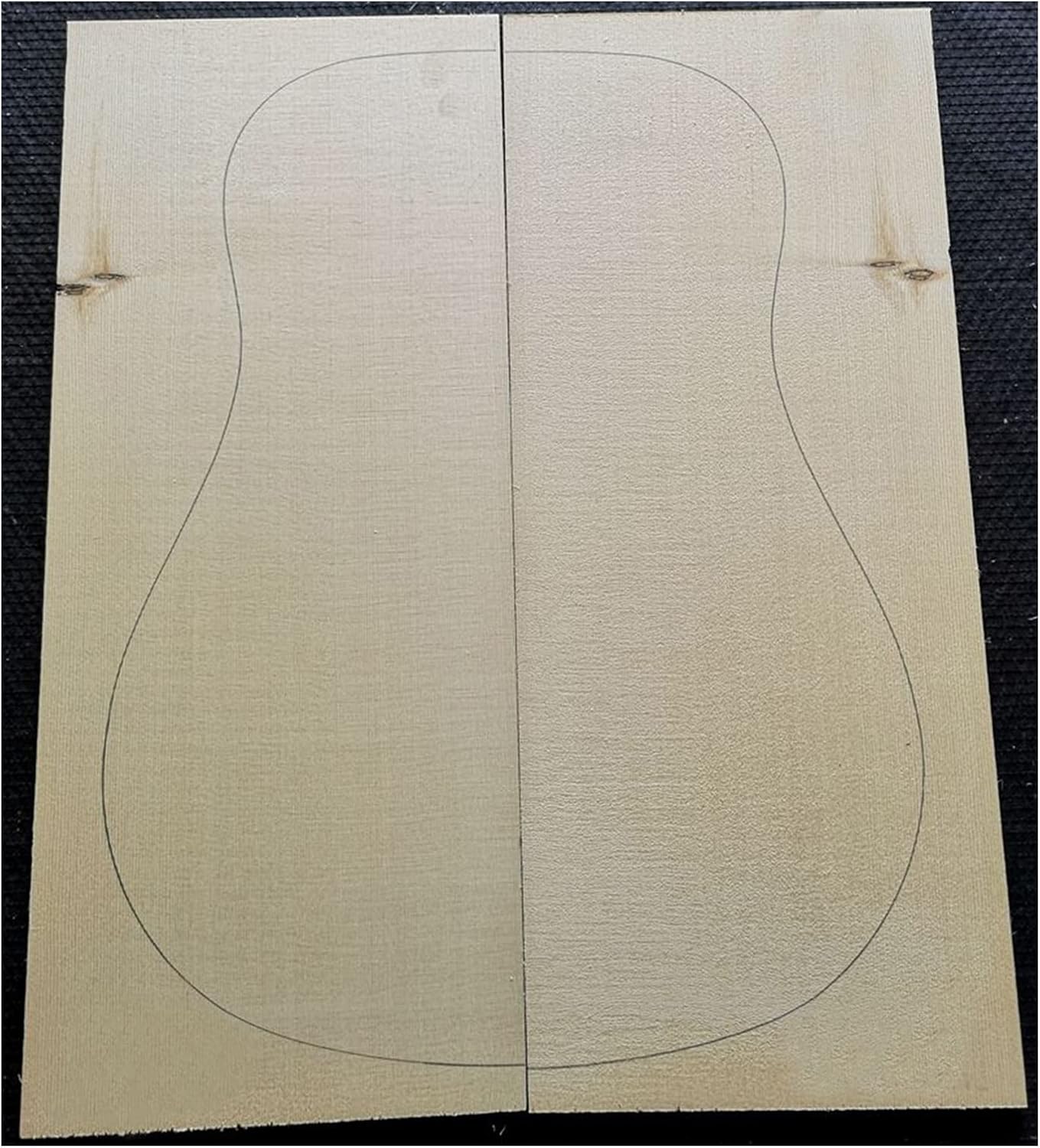 FLFL Spruce Guitar Panel Veneer Material for Making Guitar Panel Unfinished Guitar Kit (Color : 5)