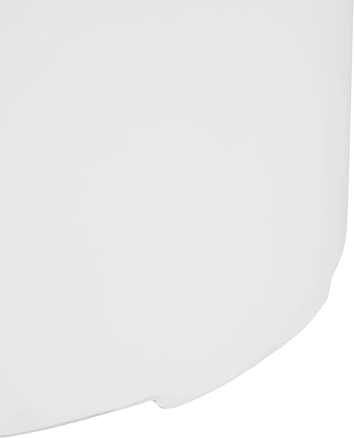 16x20 Inch Propane Tank Cover with Side Table, White Lightweight Concrete Fire Pit Holder for Outdoor Patio, Multi-Functional Gas Cylinder Enclosure for Backyard Garden Deck, Only Table - N217W