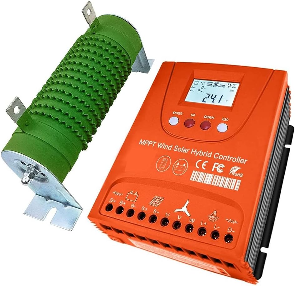 3000W 12V 24V 48V 0~1500W Wind 0~1500W Solar MPPT Wind Solar Hybrid Controller Pioneer Version Charge Lithium & Lead Acid Gel Battery