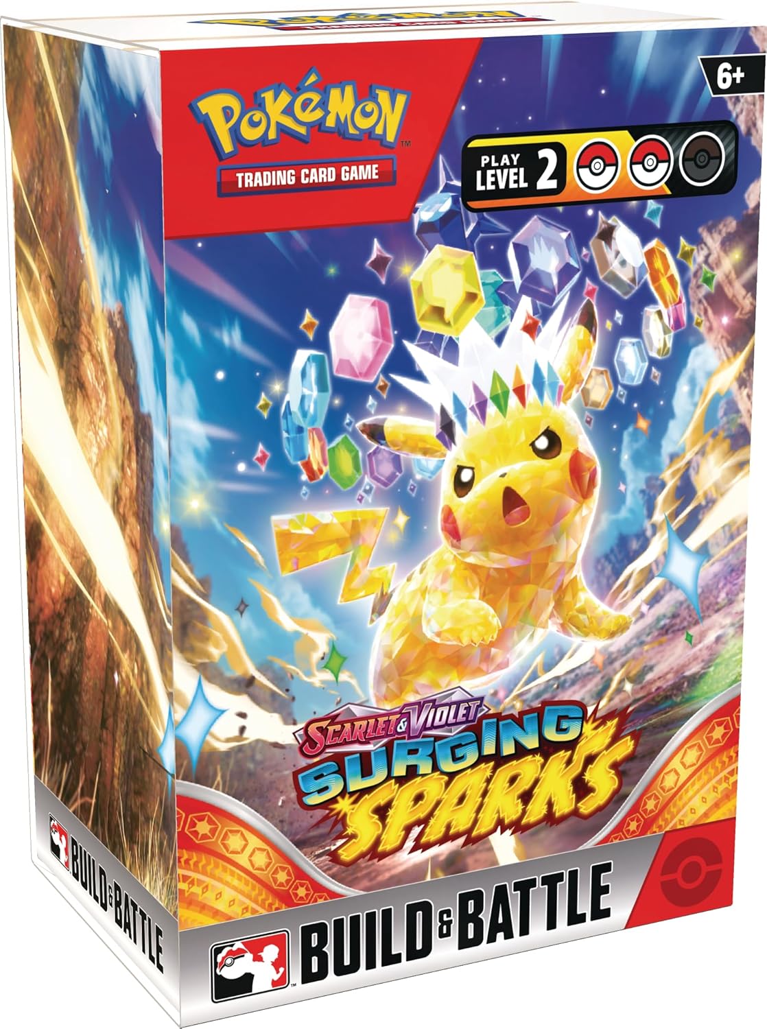 Pokemon TCG: Scarlet & Violet - Surging Sparks Build & Battle Box