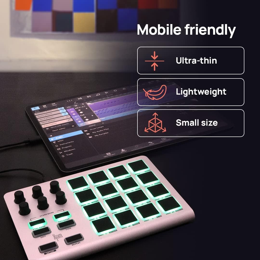 Xjam & Xkey 37 LE Bundle: Dynamic MIDI Control for Mobile Musicians