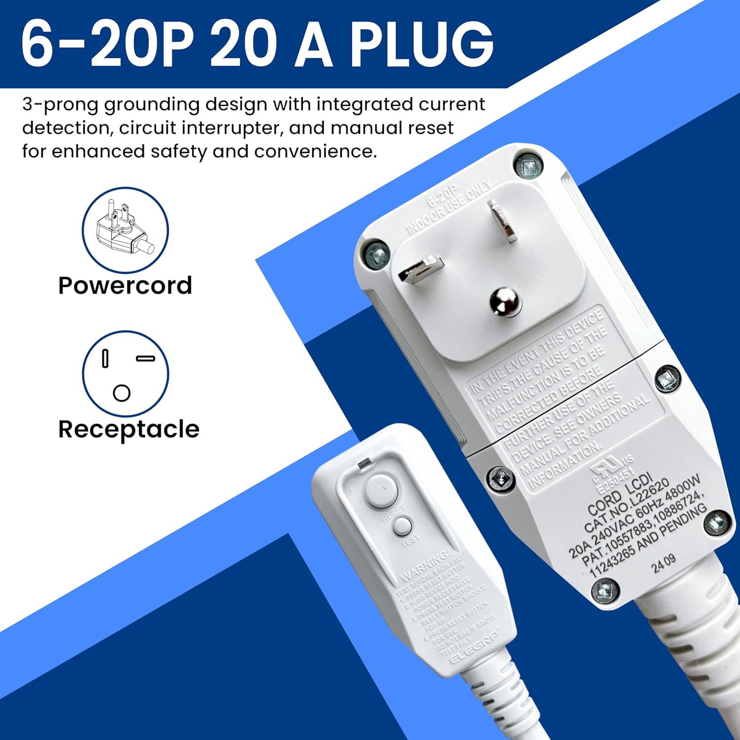 Klimaire 9,000 BTU PTAC Heat Pump A/C R-32 with 3.5kW Electric Heater, Remote, Sleeve, Grille, Drain Kit - 230V