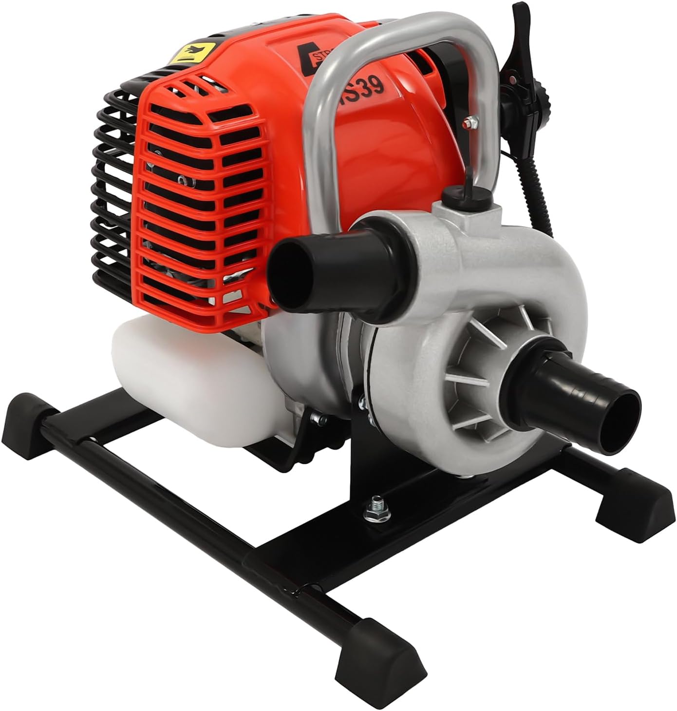 31CC Gasoline Engine Water Pump,1.5-inch 4-Stroke Gas Powered Trash Water Transfer Pump Irrigation Water Pump with Hose Connectors, 98.43ft Lift, 23 ft Suction,Garden Pump for Irrigation Pool