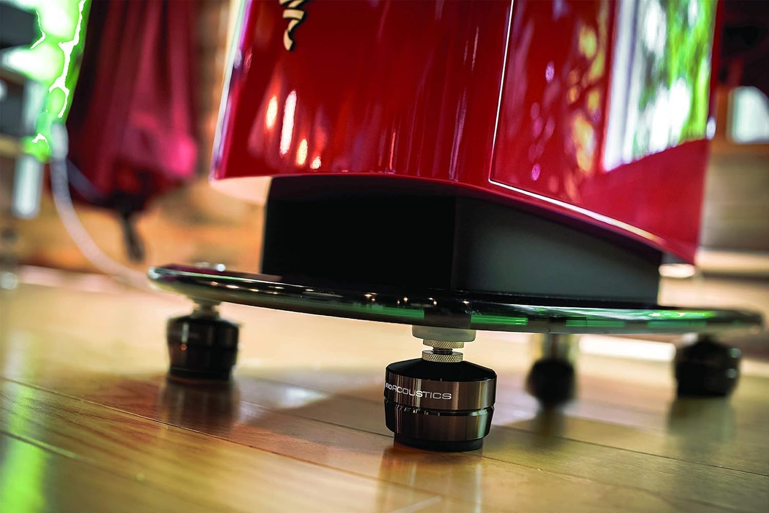 IsoAcoustics Gaia Series Isolation Feet for Speakers & Subwoofers (Gaia I, 55 lb Max/Unit) – Single Unit