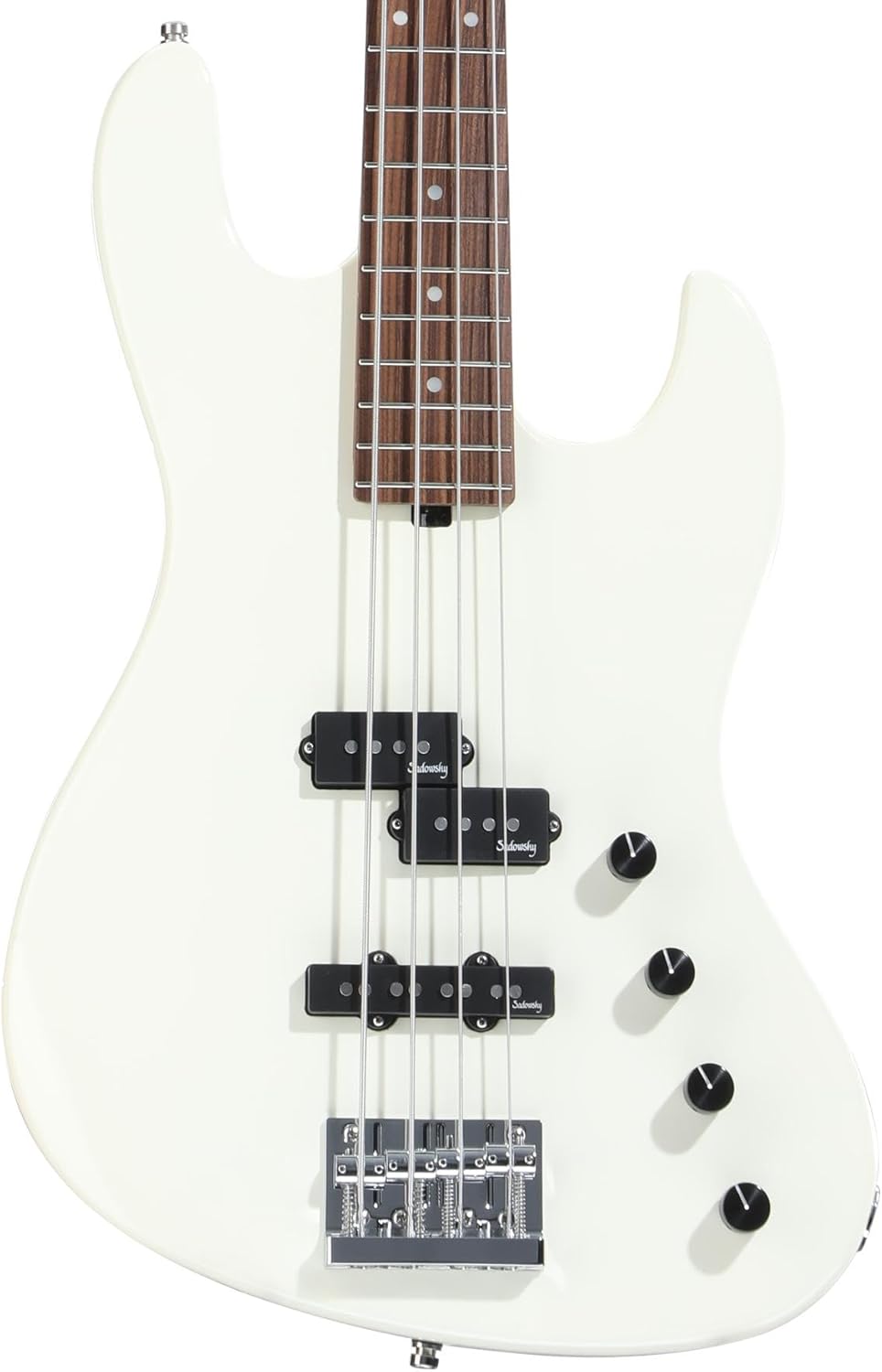 Sadowsky MetroExpress 21-fret Verdine White Artist Line Bass, 4-string - Olympic White