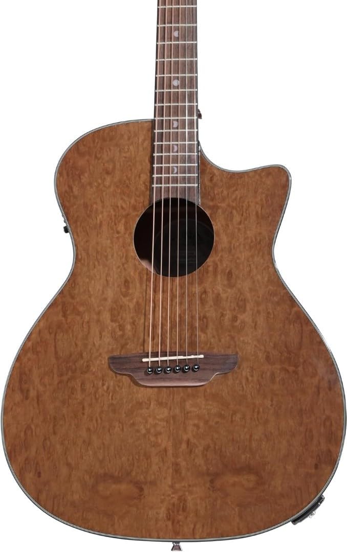 Luna Gypsy Eucalyptus Acoustic-electric Guitar - Natural