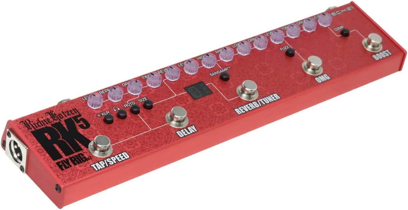 Tech 21 Richie Kotzen RK5 Signature Fly Rig V2 Multi-Effects Pedal