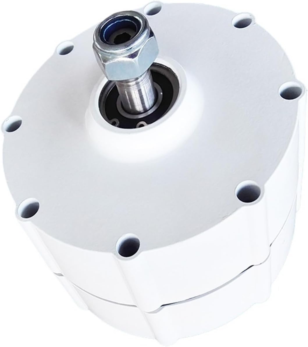 Wind Turbine Generator Kit, 600W Permanent Magnet Generator 600RPM 12V 24V 48VAC Alternator for Vertical Or Horizontal Wind Turbine Low Start Up Torque for Hybrid Solar Wind System(24VAC)