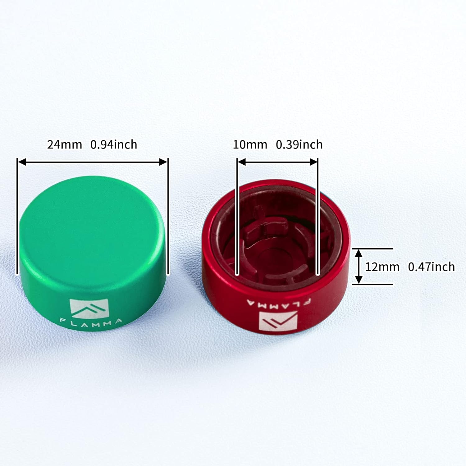 FLAMMA FF20 Drum Looper Pedal with Metal Footswitch Topper 10Pcs