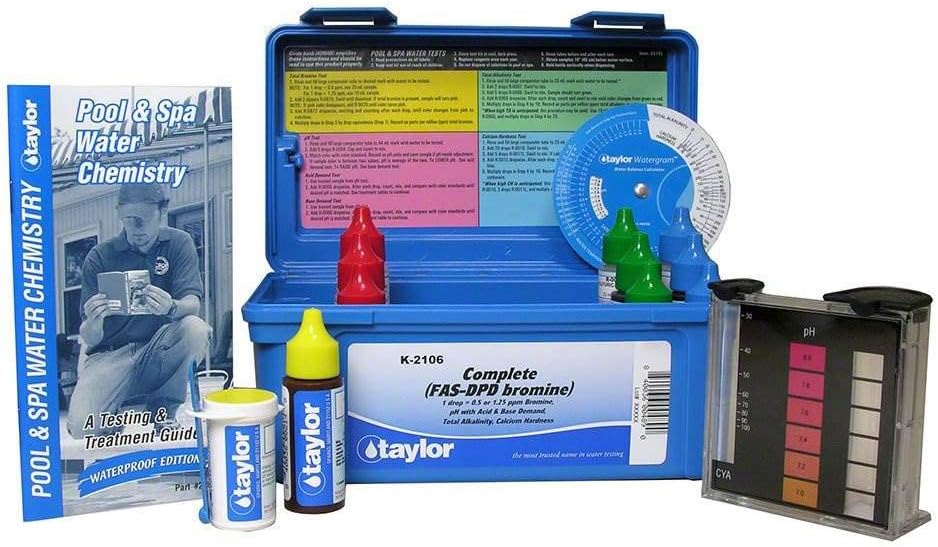 Taylor K-2106 FAS-DPD Bromine Complete Test Kit