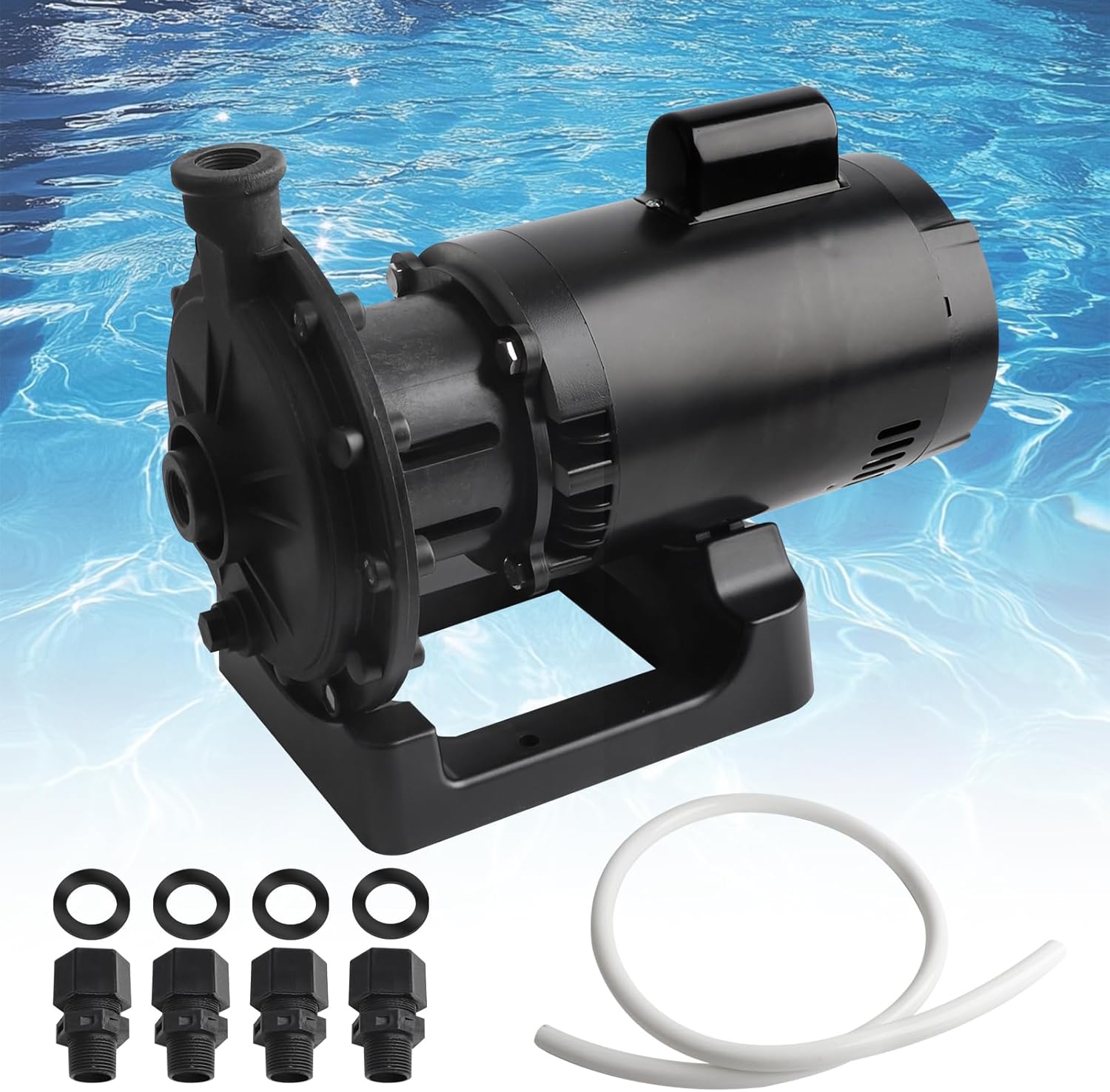 PB4-60 Booster Pump 3/4 HP Motor Swimming Pool Booster Pump Compatible with Polaris Vac-Sweep 180 280 380 480 PRO 3900 Sport,Ultra Quiet for Inground Pressure Side Pool Cleaners,60 Hz