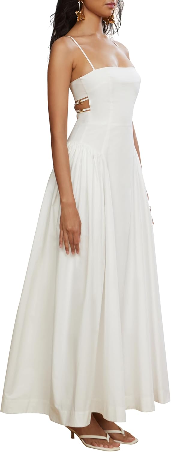 Amur Womens Aliza Midi Poplin Dress