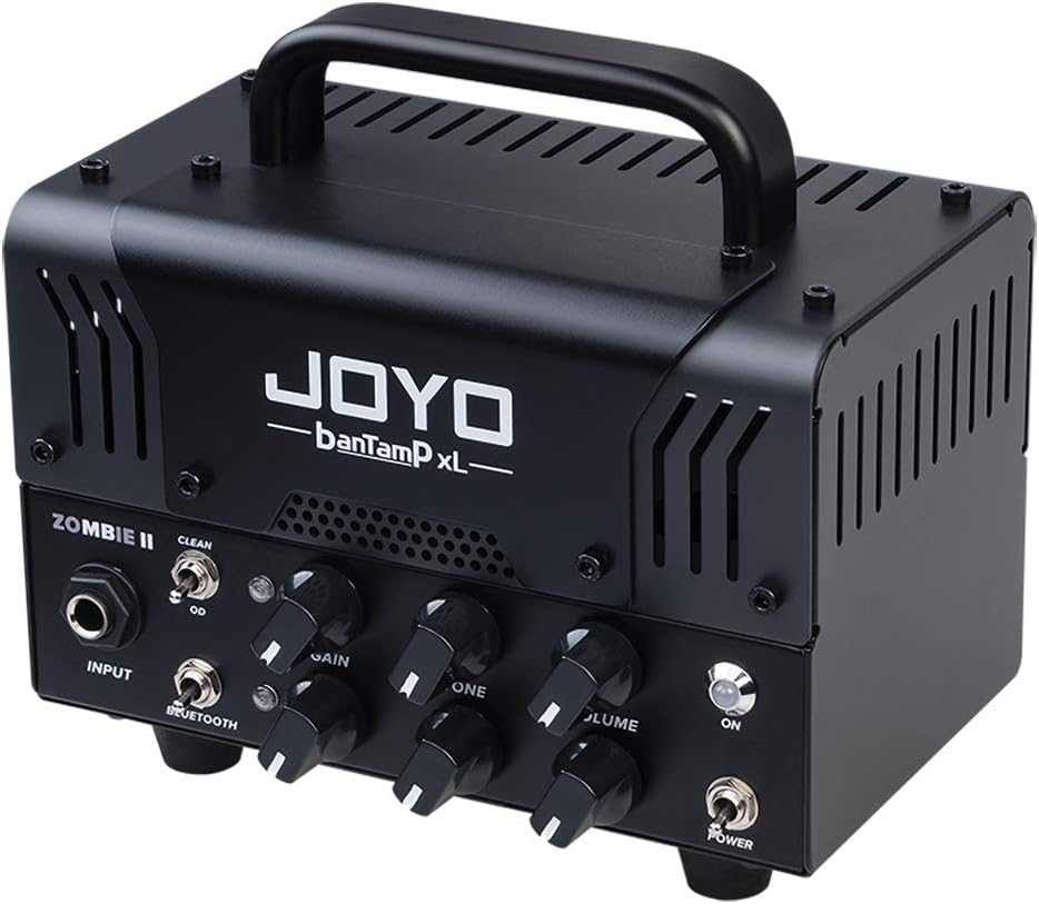 JOYO ZOMBIE II Amplifier 20 Watt Hybrid Mini Tube Head Bluetooth BanTamp XL Series with Foot Switch
