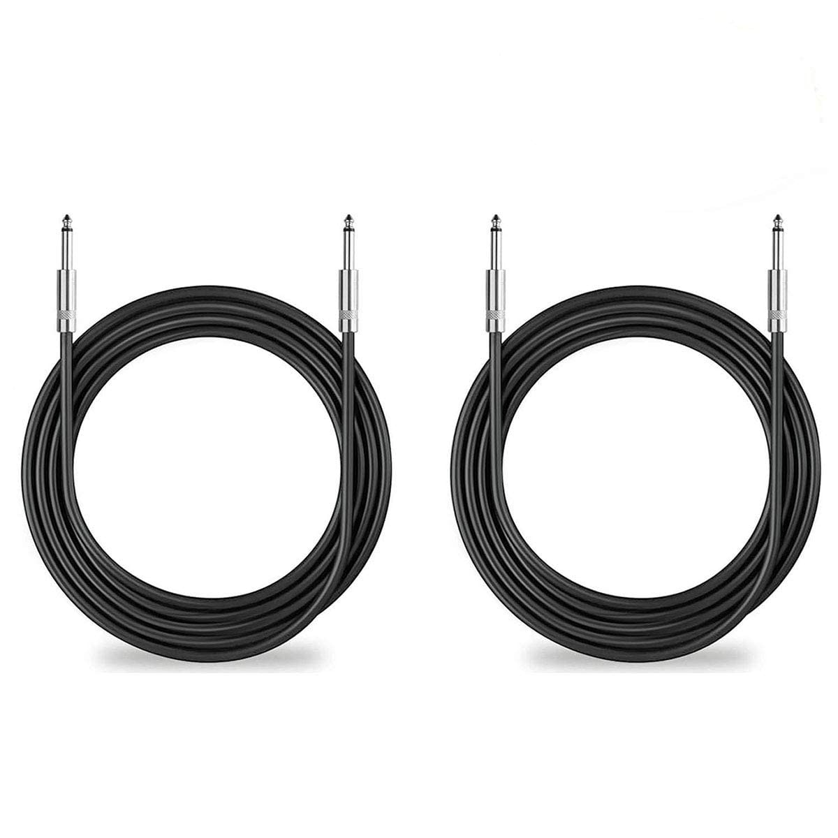 2Pack 50 ft Speakon to 1/4'' Cables & 2Pack 50 ft 1/4