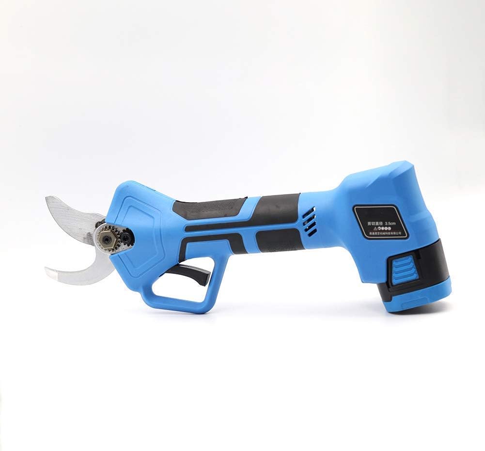 Electric Branch Cutting Shears, 16.8 V 32Mm Lithium-Ion Battery Cutting Garden Pruning Shears Fruit Tree Bushes Trimmer