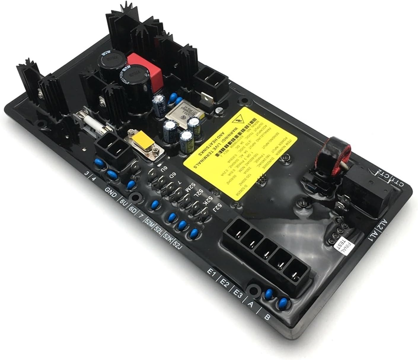 Automatic Voltage Regulator DVR2000E AVR Generator Voltage Regulator Stabilizer Marathon Alternator Spare Parts