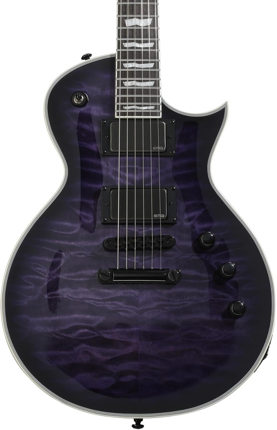 ESP LTD EC-1000 Electric Guitar - See-thru Purple Sunburst